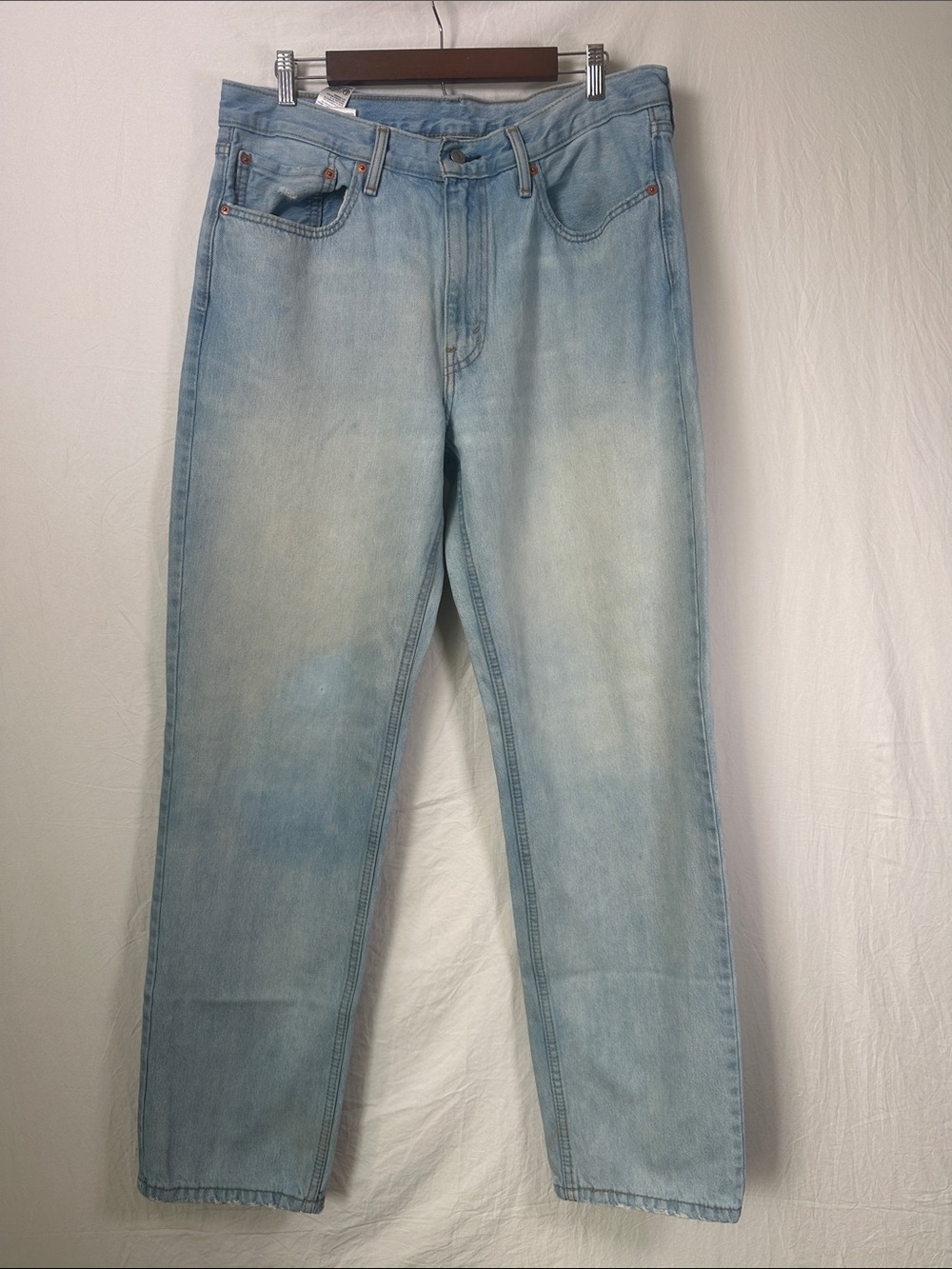 Levi's Men's 505 Straight Jeans in Light Blue
